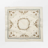 Bloom Paisley Cotta Scarf - Birch White