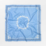 Bloom Siw Scarf - Azure Blue