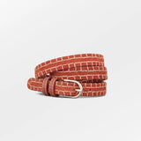 Stitch Zoe Belt - Picante Red