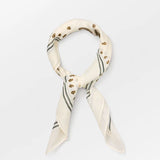 Bloom Paisley Cotta Scarf - Birch White