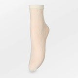 Lacia Lace Sock 2 Pack - Black/White