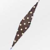 Dotia Diamond Scarf - Chocolate Torte