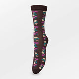 Flosine Visca Socks - Taupe Brown