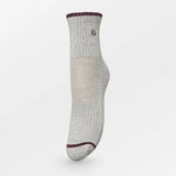 Rose Cotta Short Sock - Light Grey Melange