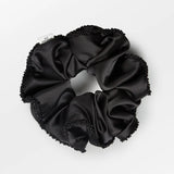 Luster Bead Scrunchie - Black