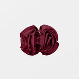 Rosia Flower Hair Claw - Tibetan Red