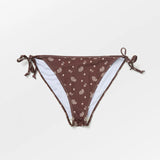 Bloom Paisley Baila Bikini Bottom - Chocolate Brown