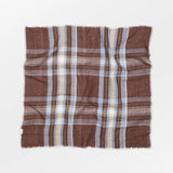 Plaidia Cowea Scarf - Cappuccino Brown