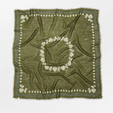 Bloom Siw Scarf - Dark Olive