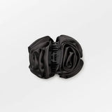 Rosia Flower Hair Claw - Black