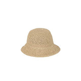 Solid Saverina Straw Hat - Light Nature
