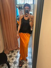 Load image into Gallery viewer, Alexandre Laurent Satin Midi Skirt - C207
