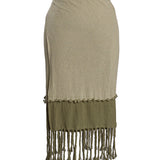 Kuntur Wrap Skirt - Sage Green