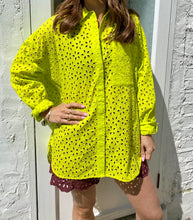Load image into Gallery viewer, Essentiel Antwerp Dreezy Shirt - Lime Green

