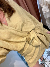 Load image into Gallery viewer, Moment Linen Wrap Dress - 1397
