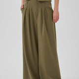 MWHace Sille High Wide Trousers - Capers