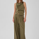 MWHace Sille High Wide Trousers - Capers