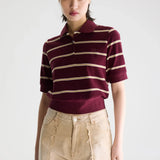 Crixus Sweatshirt - Burgundy Stripe