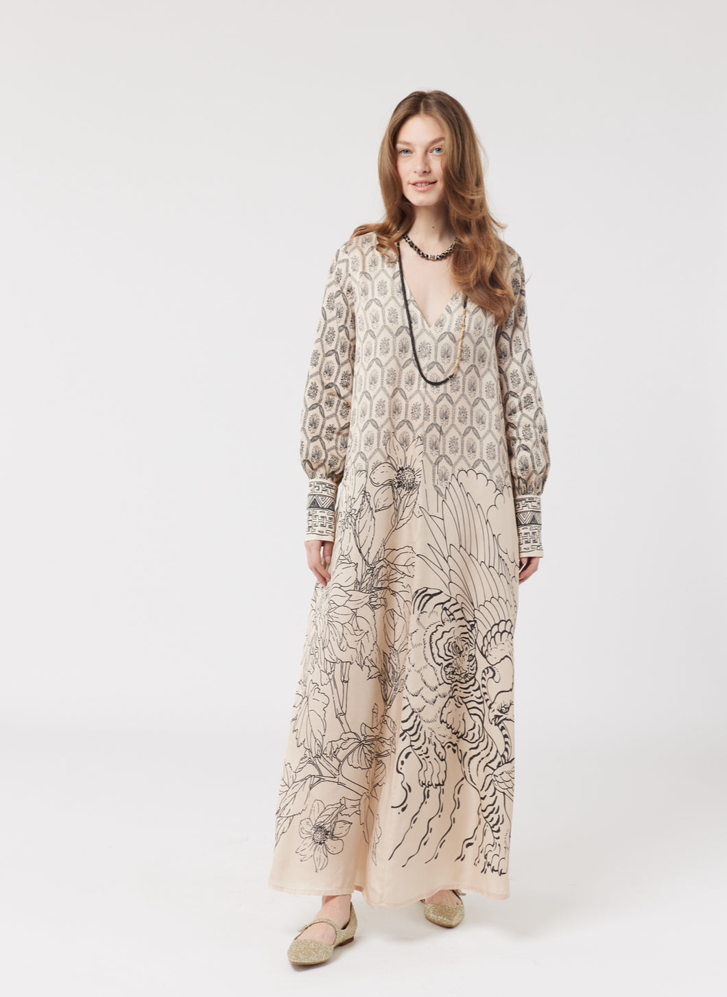 Me369 Sophie Maxi Dress - Blossom
