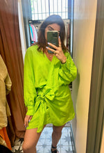 Load image into Gallery viewer, Moment Linen Wrap Dress - 1397
