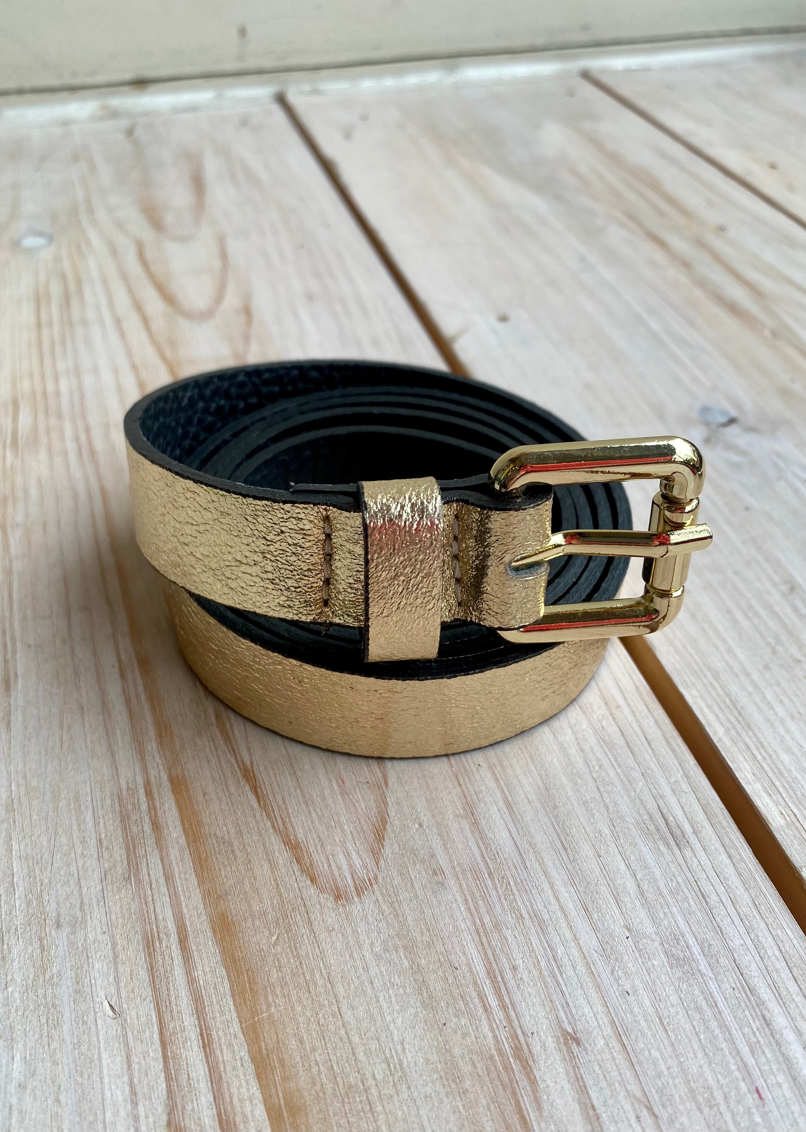 Marlon Mini Metallic Belt