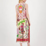 Vanessa Midi Skirt - Cherry Blossom