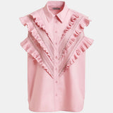 Jeandarlene Sleeveless Shirt - Seashell Pink