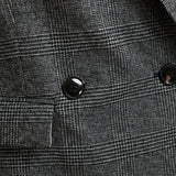 Kendra Oversized Blazer - Steel Pulse