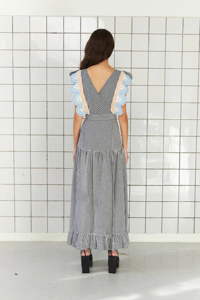 Stella Nova Sussie Dress - B/W Gingham
