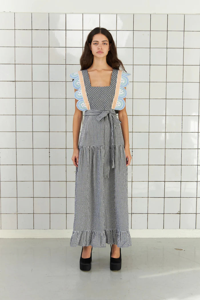 Stella Nova Sussie Dress - B/W Gingham