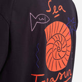 Sea Treasures T-Shirt - Carbon Black