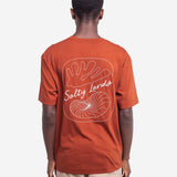 Shell Weed T-Shirt - Rust