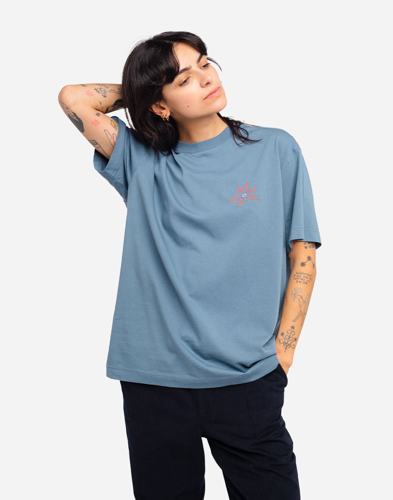 Rivage T-Shirt - Steel Blue