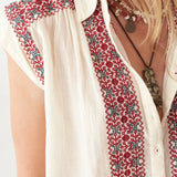 Mafalda Blouse - Red Wine