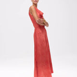 Marcia Coral Dress - Coral