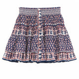 Mari Mini Skirt - Indigo