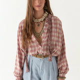 Mia Blouse - Dust Pink