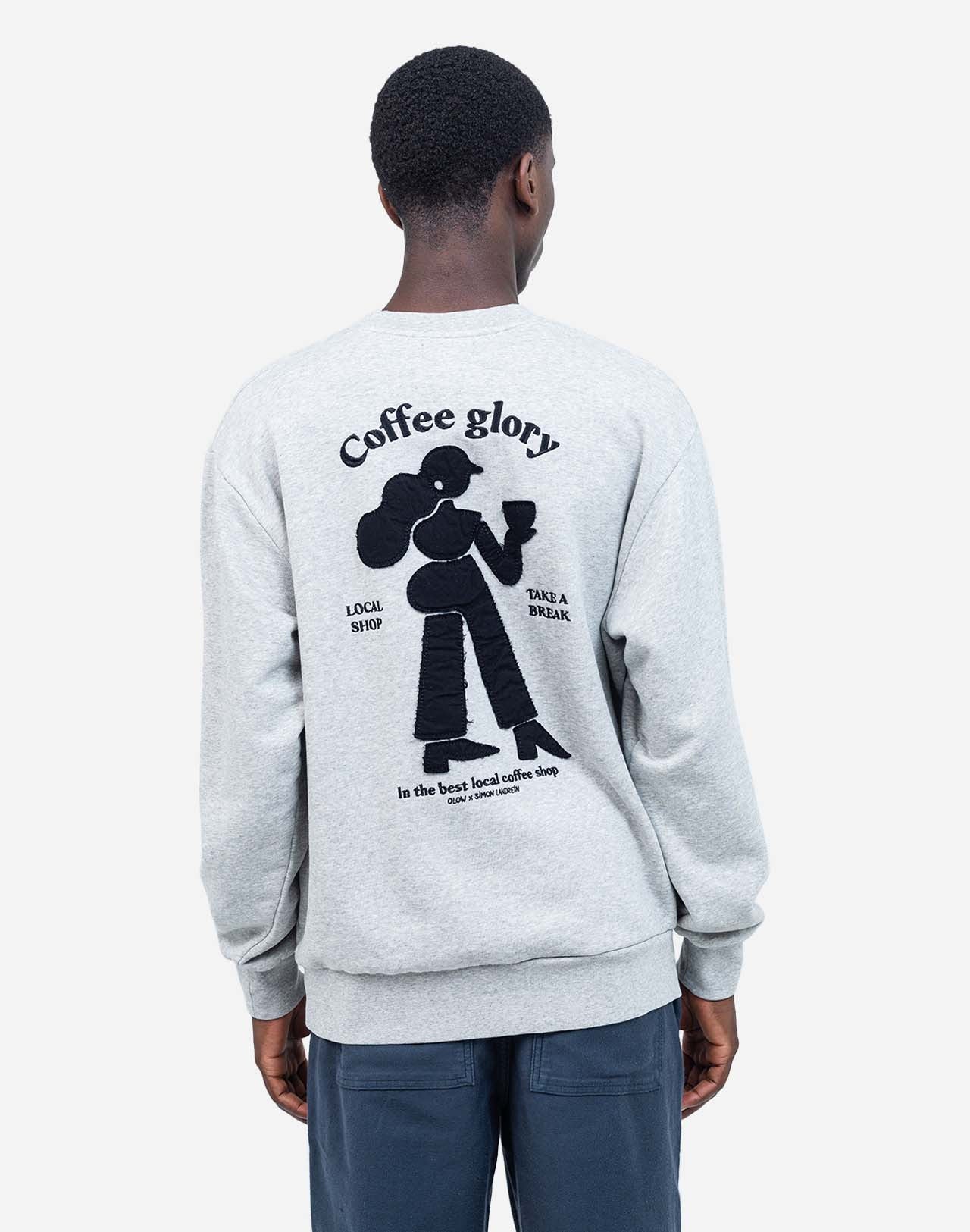 Coffee Glory Sweatshirt - Grey