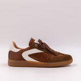 Nova Trainers - Brown Satin