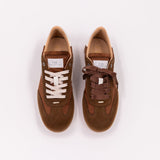 Nova Trainers - Brown Satin