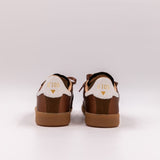 Nova Trainers - Brown Satin