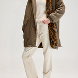 Laos Parka Coat - Sage