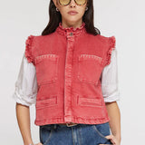 Pablo Waistcoat - Vintage Red