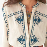 Philippa Blouse - Panna Cotta
