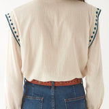 Philippa Blouse - Panna Cotta