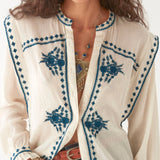 Philippa Blouse - Panna Cotta