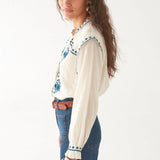 Philippa Blouse - Panna Cotta