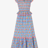 Harper Dress - Cornflower Aster