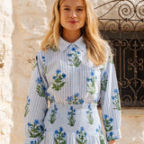 Alba Shirt - Lily Stripe