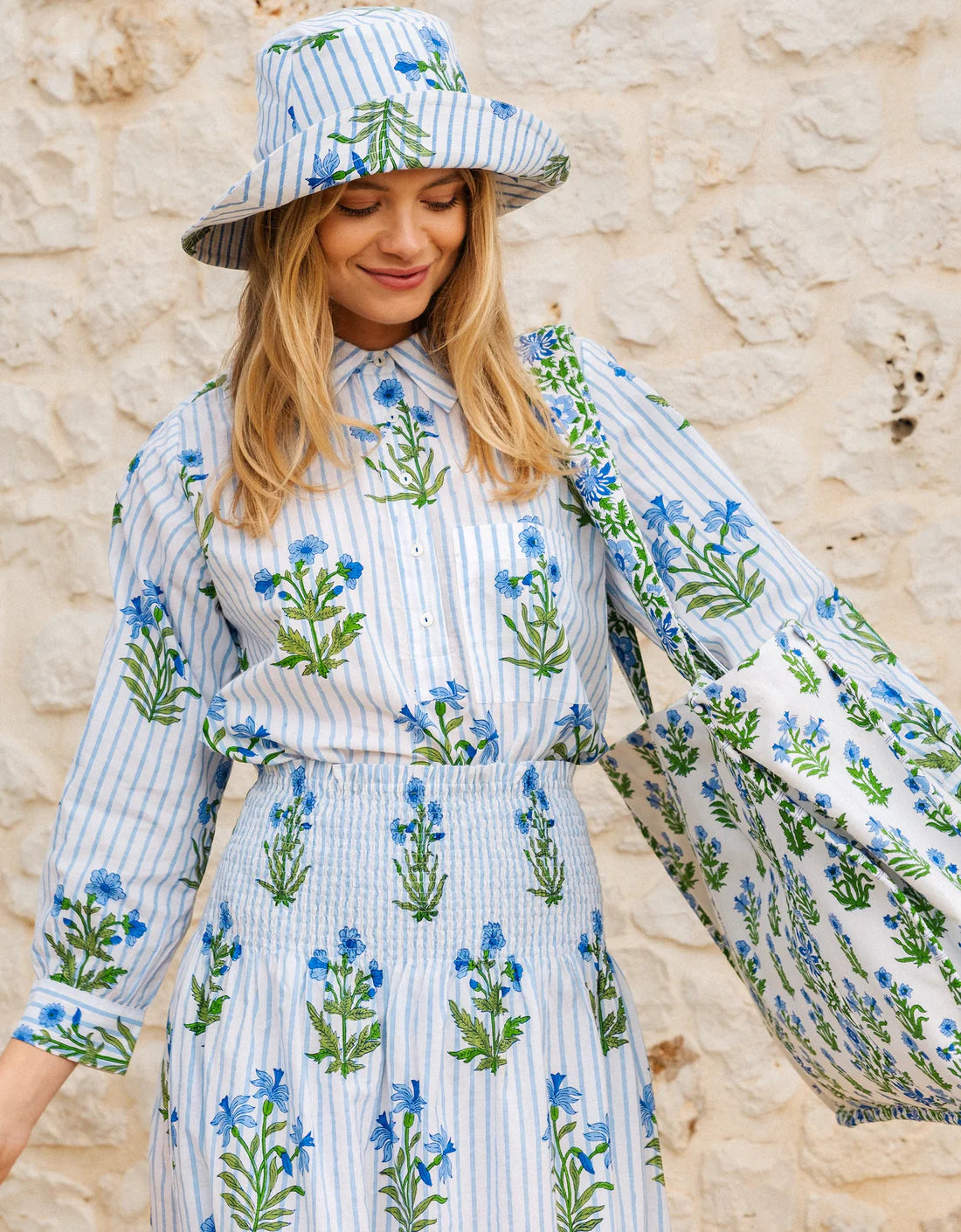 Alba Shirt - Lily Stripe